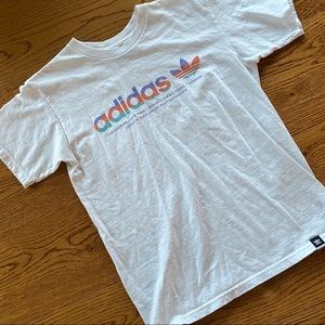 💛 {adidas} pastel graphic tshirt